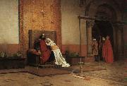 Jean-Paul Laurens The Excommunication of Robert the Pious oil on canvas